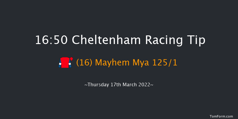 Cheltenham 16:50 Novices Hurdle (Class 1) 17f Wed 16th Mar 2022