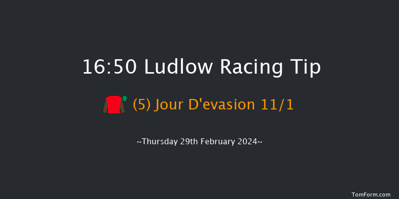 Ludlow  16:50 Maiden Hurdle (Class
4) 16f Wed 21st Feb 2024