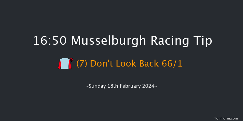 Musselburgh  16:50 Handicap Hurdle (Class
5) 16f Sun 4th Feb 2024