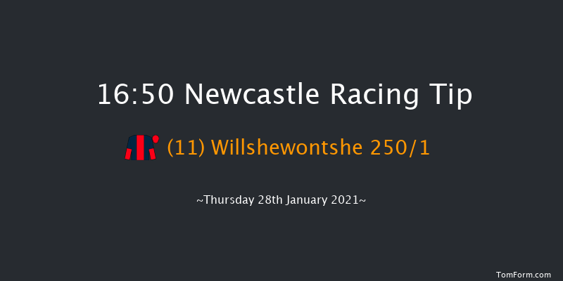 Bombardier British Hopped Amber Beer Apprentice Handicap Newcastle 16:50 Handicap (Class 6) 8f Sat 23rd Jan 2021