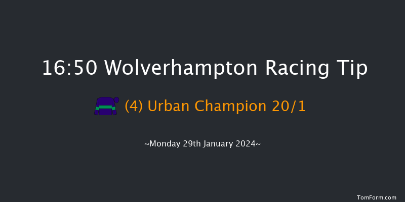 Wolverhampton  16:50 Handicap (Class 6) 9.5f Fri 26th Jan 2024