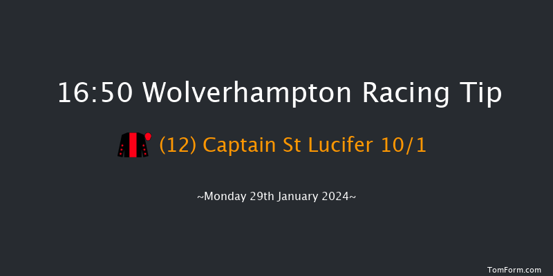 Wolverhampton  16:50 Handicap (Class 6) 9.5f Fri 26th Jan 2024