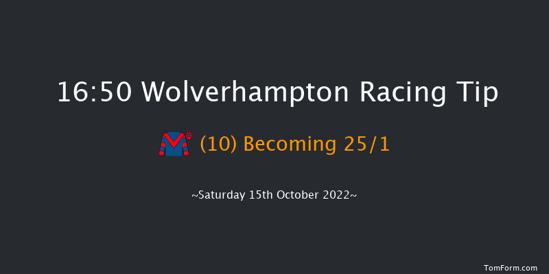 Wolverhampton 16:50 Handicap (Class 6) 9f Wed 12th Oct 2022