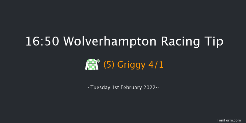 Wolverhampton 16:50 Handicap (Class 6) 6f Mon 31st Jan 2022