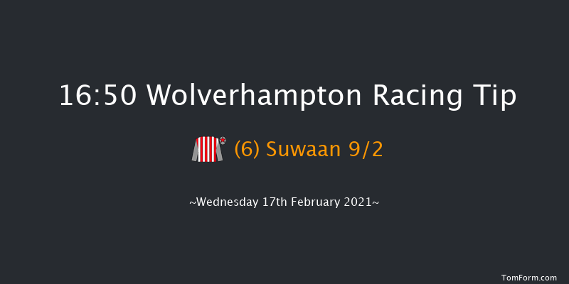 Heed Your Hunch At Betway Handicap (Div 2) Wolverhampton 16:50 Handicap (Class 6) 6f Mon 15th Feb 2021