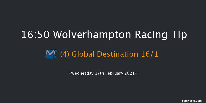 Heed Your Hunch At Betway Handicap (Div 2) Wolverhampton 16:50 Handicap (Class 6) 6f Mon 15th Feb 2021