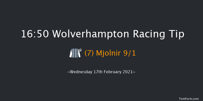 Heed Your Hunch At Betway Handicap (Div 2) Wolverhampton 16:50 Handicap (Class 6) 6f Mon 15th Feb 2021