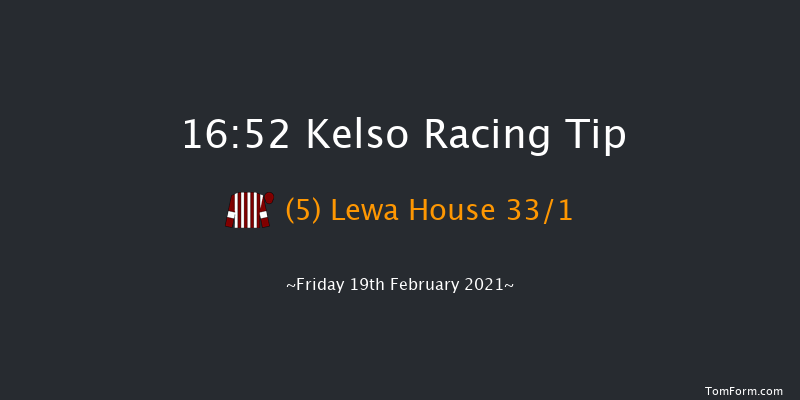 Join Racing TV Now Standard Open NH Flat Race (GBB Race) Kelso 16:52 NH Flat Race (Class 4) 16f Tue 29th Dec 2020