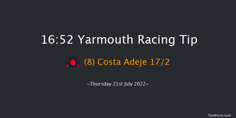 Yarmouth 16:52 Handicap (Class 6) 7f Wed 13th Jul 2022