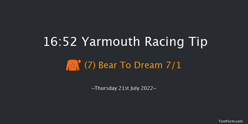 Yarmouth 16:52 Handicap (Class 6) 7f Wed 13th Jul 2022