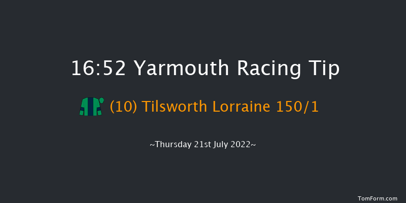 Yarmouth 16:52 Handicap (Class 6) 7f Wed 13th Jul 2022