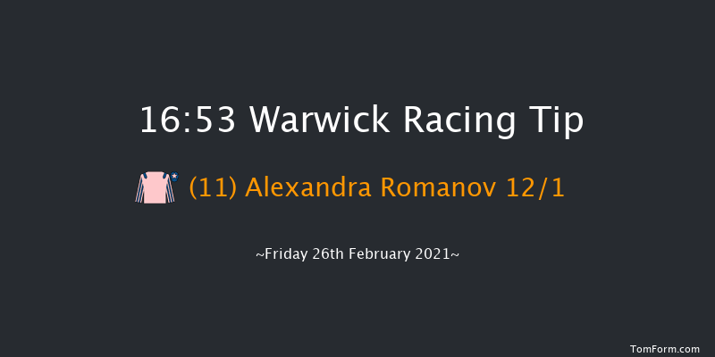 British Stallion Studs EBF Mares' Standard Open NH Flat Race (GBB Race) Warwick 16:53 NH Flat Race (Class 5) 16f Mon 15th Feb 2021