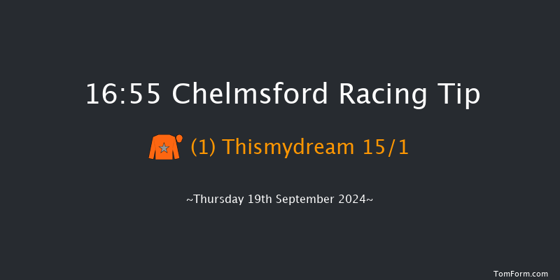 Chelmsford  16:55 Handicap (Class 6) 5f Sat 31st Aug 2024