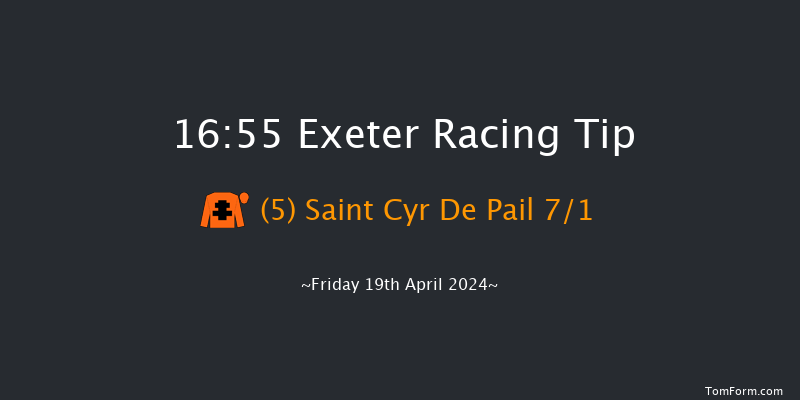 Exeter  16:55 Maiden Hurdle (Class
4) 17f Sun 7th Apr 2024