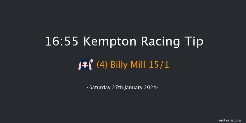 Kempton  16:55 Handicap (Class 4) 8f Wed 24th Jan 2024