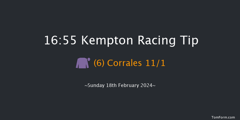 Kempton  16:55 Maiden (Class 5) 7f Wed 14th Feb 2024