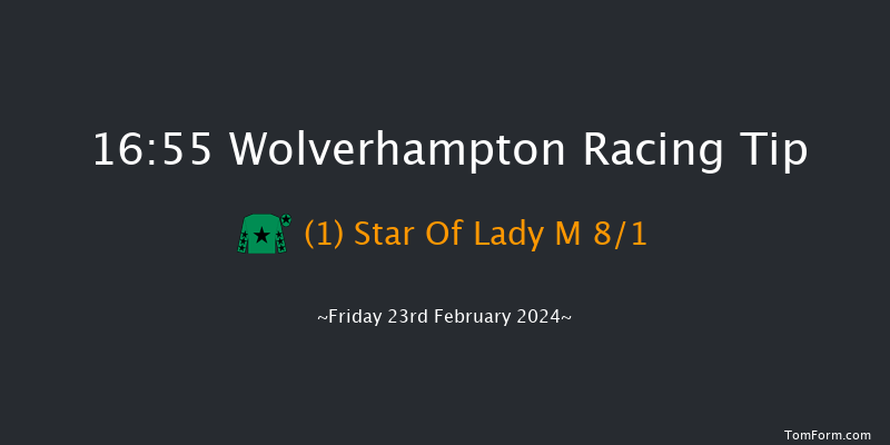 Wolverhampton  16:55 Handicap
(Class 4) 5f Mon 19th Feb 2024