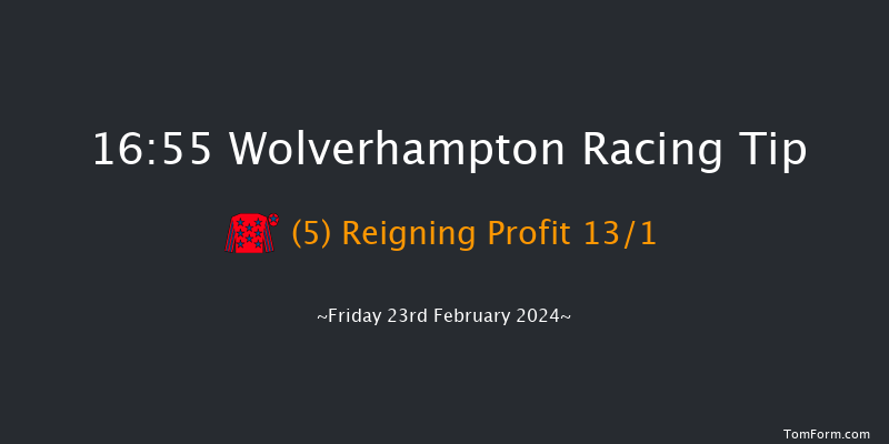 Wolverhampton  16:55 Handicap
(Class 4) 5f Mon 19th Feb 2024