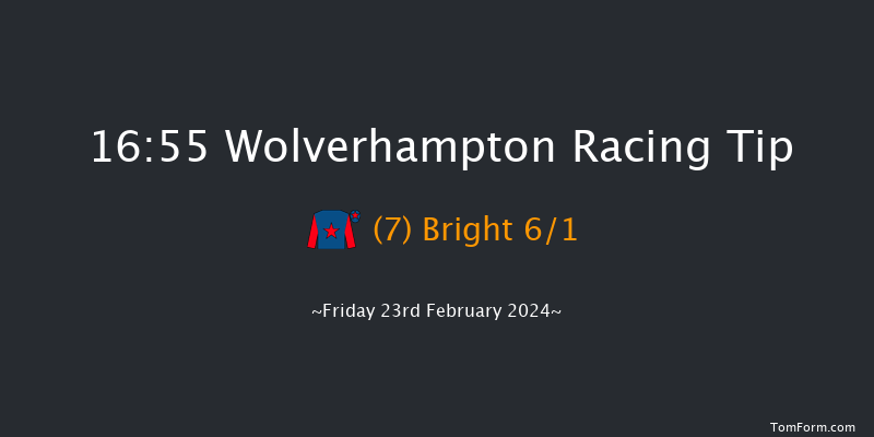 Wolverhampton  16:55 Handicap
(Class 4) 5f Mon 19th Feb 2024