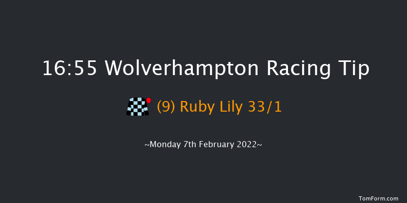 Wolverhampton 16:55 Handicap (Class 6) 7f Tue 1st Feb 2022