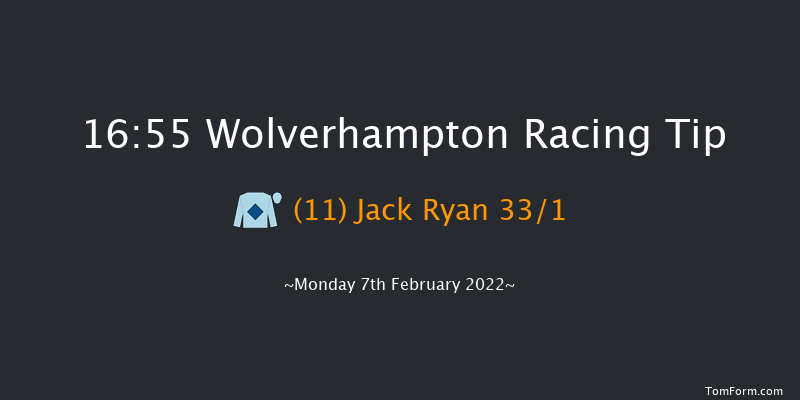 Wolverhampton 16:55 Handicap (Class 6) 7f Tue 1st Feb 2022