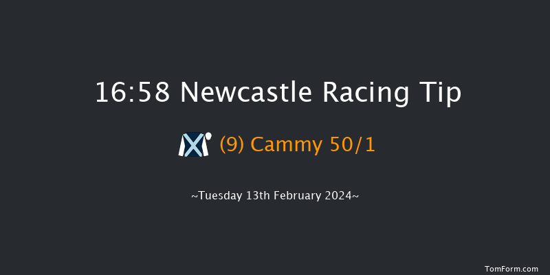 Newcastle  16:58 Handicap (Class 6) 7f Sat 10th Feb 2024