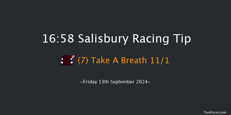 Salisbury  16:58 Maiden (Class 2) 7f Fri 30th Aug 2024