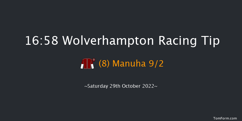 Wolverhampton 16:58 Handicap (Class 5) 7f Thu 20th Oct 2022