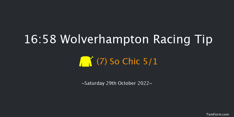 Wolverhampton 16:58 Handicap (Class 5) 7f Thu 20th Oct 2022