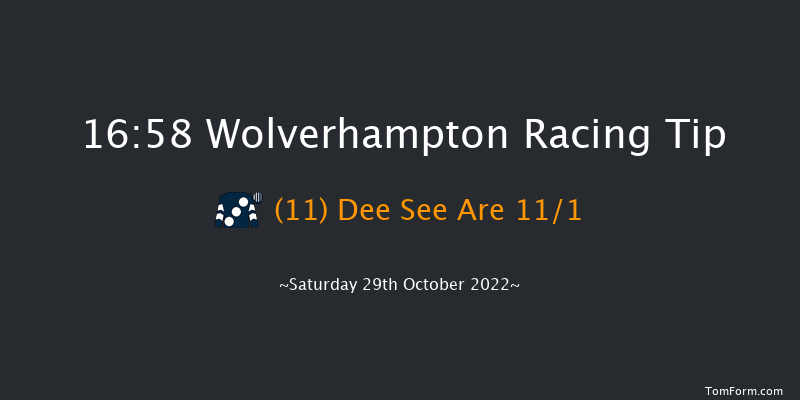 Wolverhampton 16:58 Handicap (Class 5) 7f Thu 20th Oct 2022