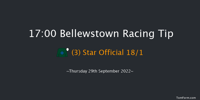 Bellewstown 17:00 Handicap 12f Wed 28th Sep 2022