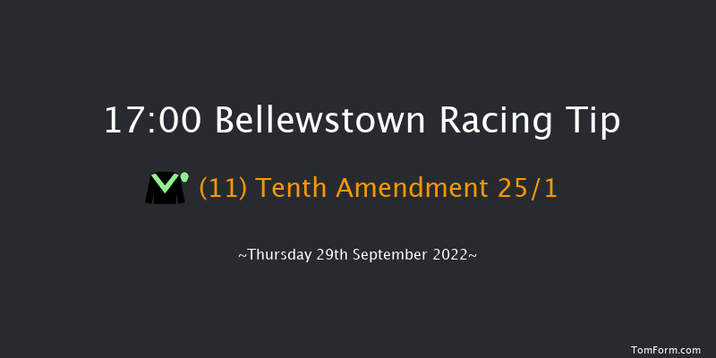 Bellewstown 17:00 Handicap 12f Wed 28th Sep 2022