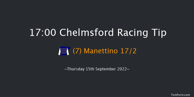 Chelmsford 17:00 Handicap (Class 6) 6f Thu 8th Sep 2022