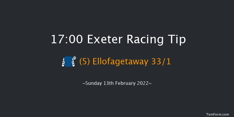 Exeter 17:00 NH Flat Race (Class 5) 17f Wed 2nd Feb 2022