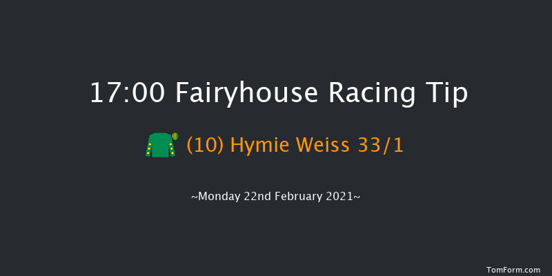 Follow Fairyhouse On Facebook & Instagram Flat Race Fairyhouse 17:00 NH Flat Race 20f Mon 8th Feb 2021