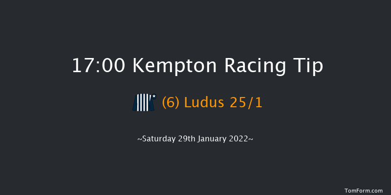 Kempton 17:00 Maiden (Class 5) 8f Wed 26th Jan 2022