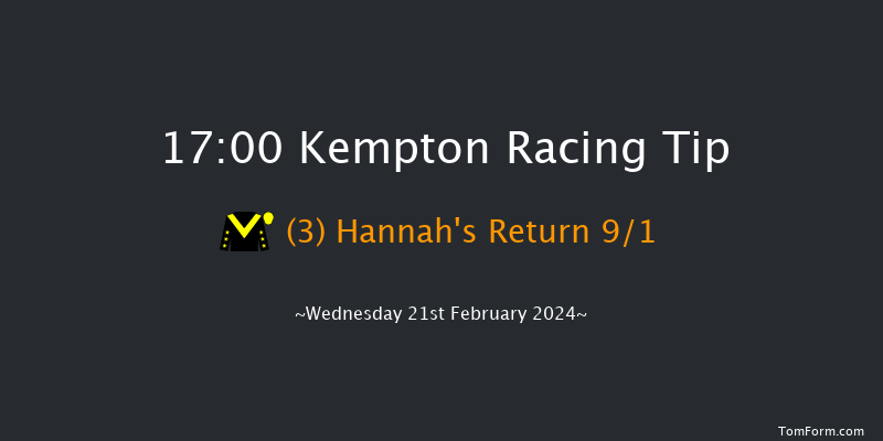 Kempton  17:00 Stakes (Class 6) 7f Sun 18th Feb 2024