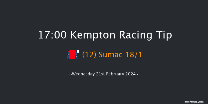 Kempton  17:00 Stakes (Class 6) 7f Sun 18th Feb 2024