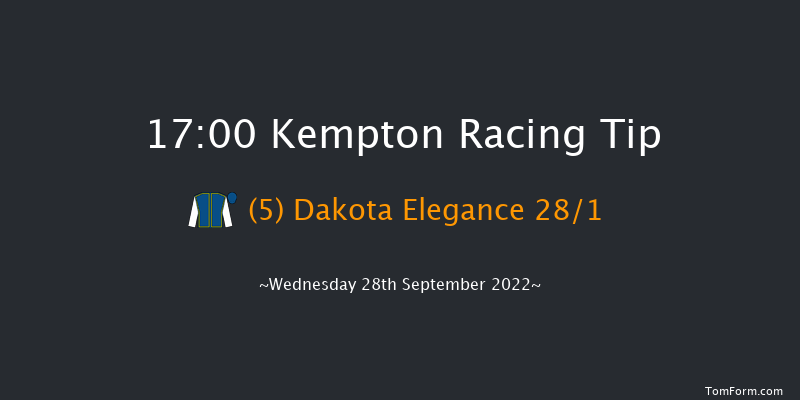 Kempton 17:00 Stakes (Class 4) 6f Wed 21st Sep 2022