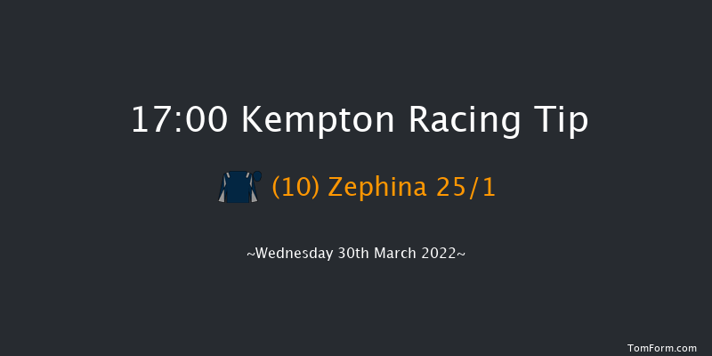 Kempton 17:00 Stakes (Class 5) 5f Sat 26th Mar 2022