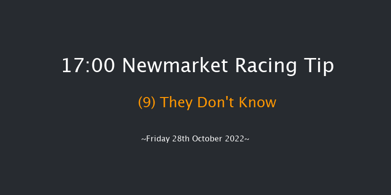 Newmarket 17:00 Handicap (Class 5) 8f Wed 19th Oct 2022