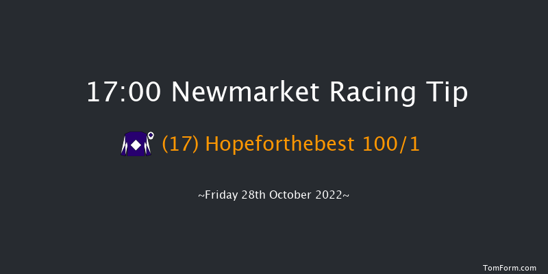 Newmarket 17:00 Handicap (Class 5) 8f Wed 19th Oct 2022