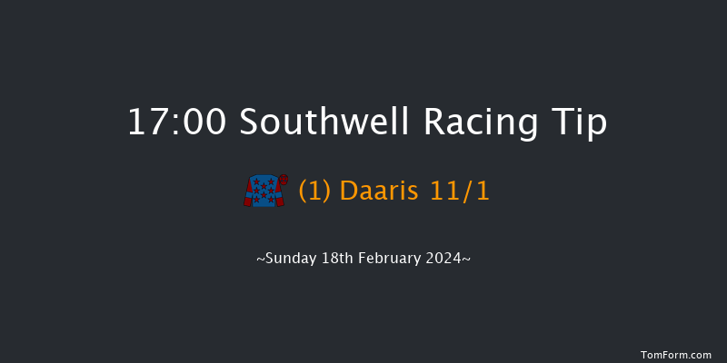 Southwell  17:00 Handicap Hurdle (Class 5)
16f Thu 15th Feb 2024