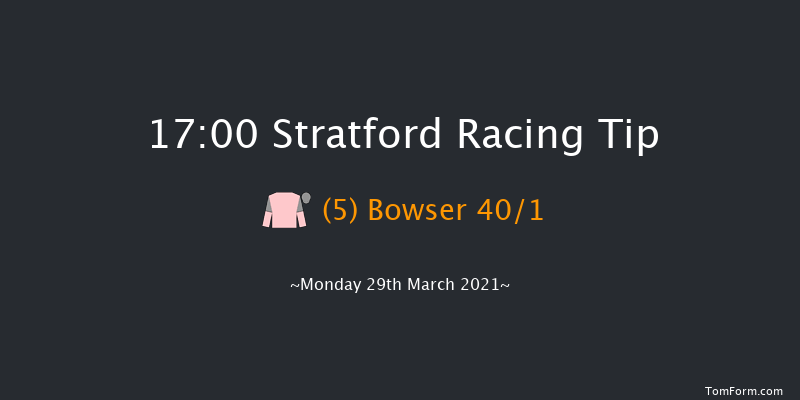 100% RacingTV Profits Back To Racing Handicap Hurdle (Div 2) Stratford 17:00 Handicap Hurdle (Class 5) 22f Mon 15th Mar 2021