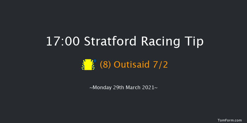 100% RacingTV Profits Back To Racing Handicap Hurdle (Div 2) Stratford 17:00 Handicap Hurdle (Class 5) 22f Mon 15th Mar 2021