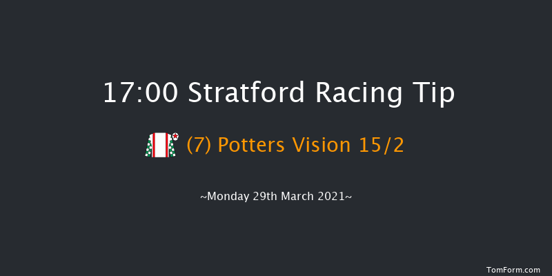 100% RacingTV Profits Back To Racing Handicap Hurdle (Div 2) Stratford 17:00 Handicap Hurdle (Class 5) 22f Mon 15th Mar 2021