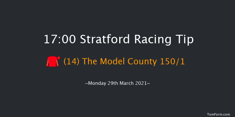 100% RacingTV Profits Back To Racing Handicap Hurdle (Div 2) Stratford 17:00 Handicap Hurdle (Class 5) 22f Mon 15th Mar 2021