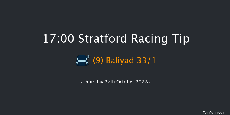 Stratford 17:00 Handicap Hurdle (Class 5) 19f Sat 15th Oct 2022