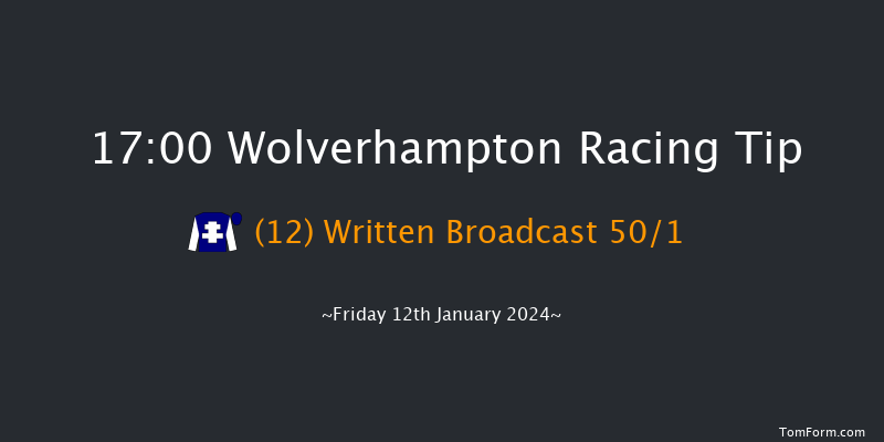 Wolverhampton 17:00 Handicap (Class 6) 7f Sun 7th Jan 2024