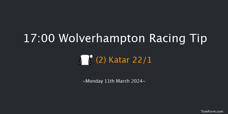 Wolverhampton  17:00 Handicap (Class 6) 6f Sat 9th Mar 2024